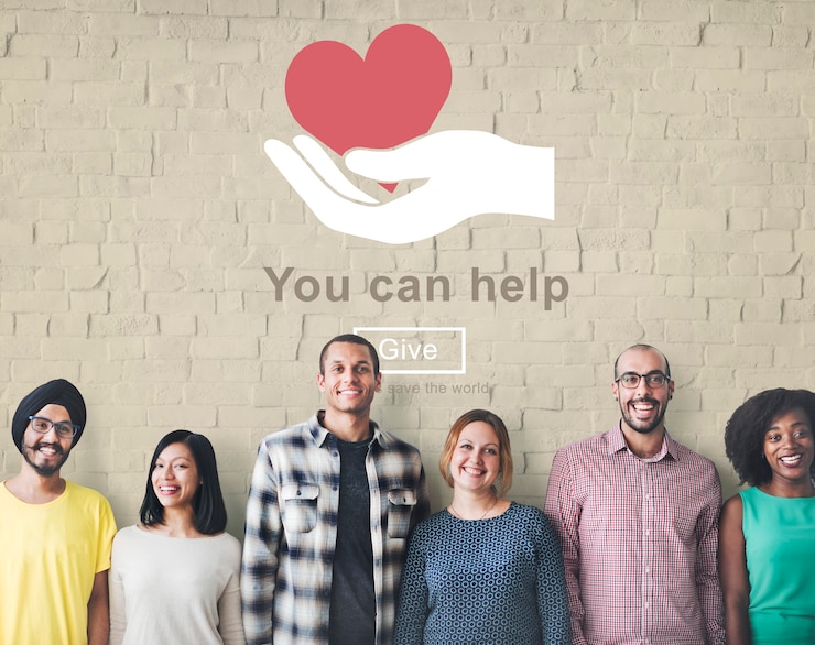 Ücretsiz Fotoğraf you can help give welfare donate concept