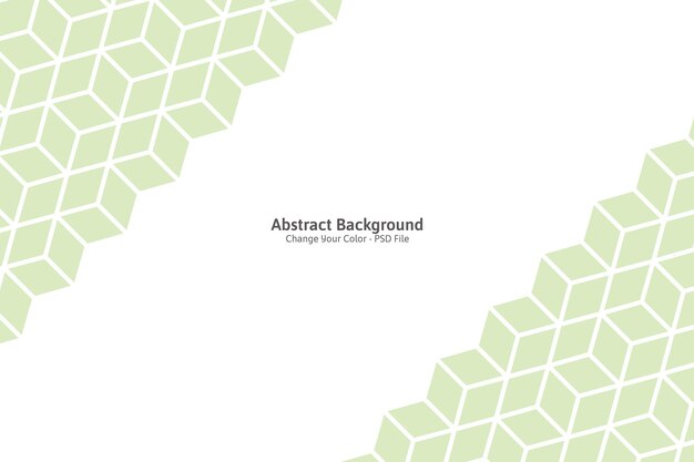 Abstract hexagon pattern background editable color