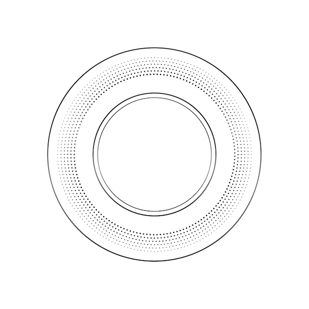 black circle shape