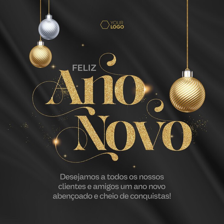 Ücretsiz PSD business happy new year social media instagram feed