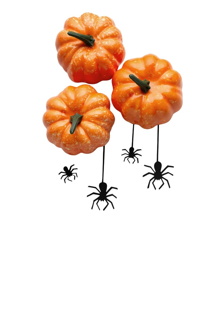 Ücretsiz PSD halloween items isolated