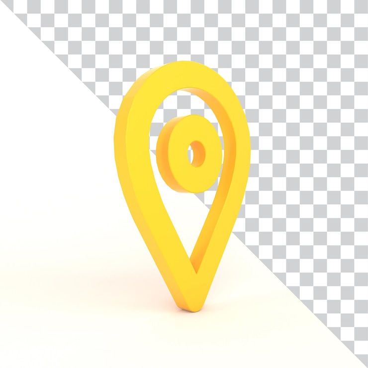 Ücretsiz PSD map pin left side
