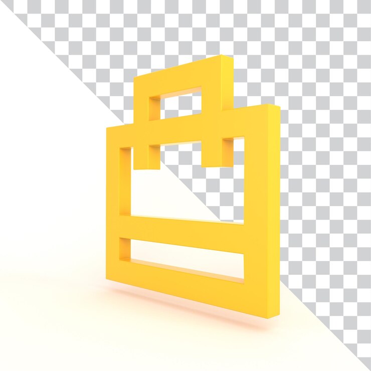 Ücretsiz PSD suitcase icon right side