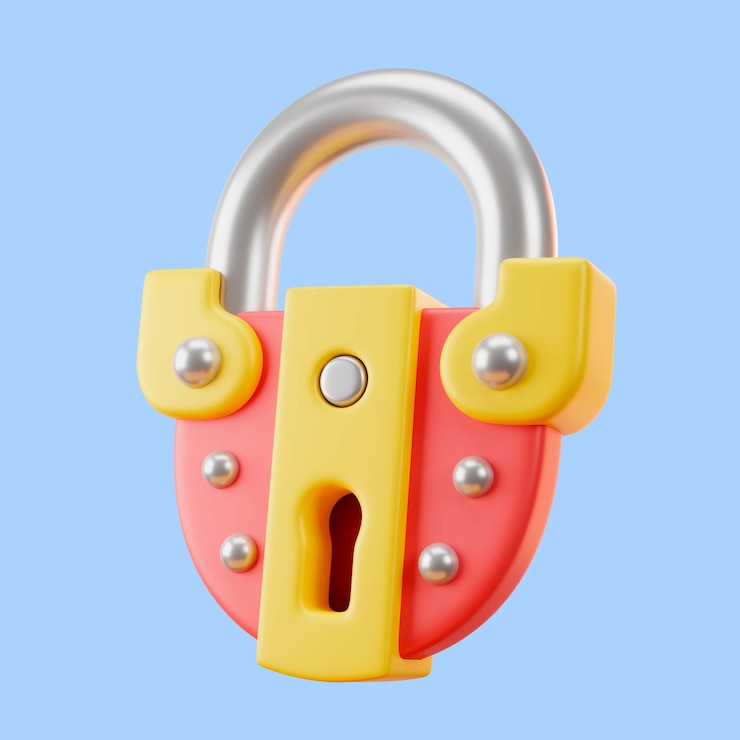 Ücretsiz PSD videogame lock icon pack