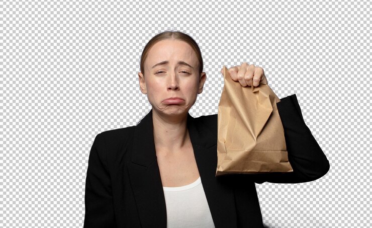 Ücretsiz PSD young blonde businesswoman