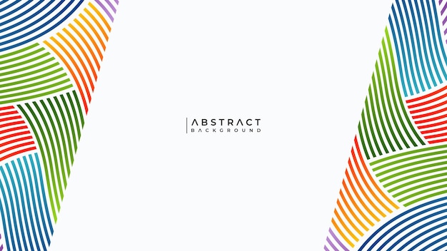 Abstract background full colors and lines in a beautiful combination