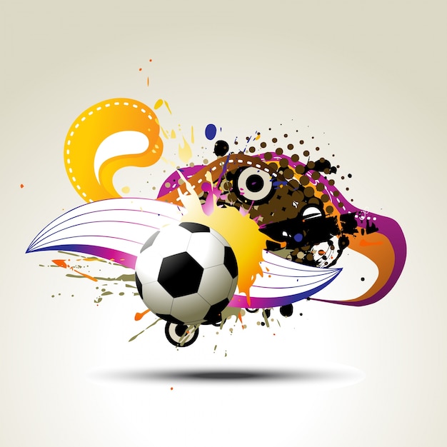 abstract football background