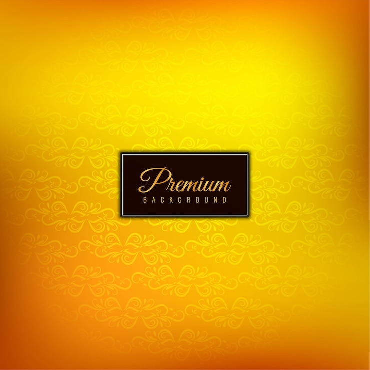 Ücretsiz Vektör abstract stylish premium yellow background