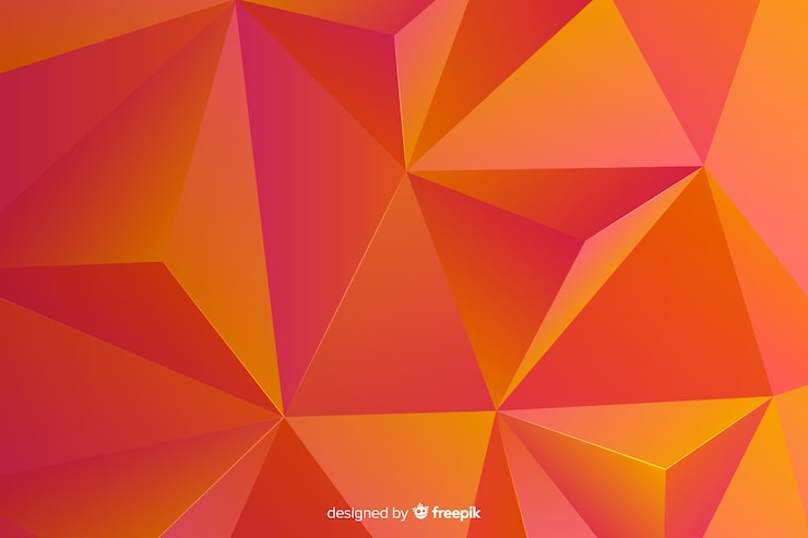 Ücretsiz Vektör abstract tridimensional geometric shape background