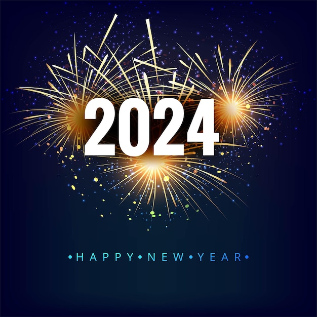 beautiful 2024 card holiday celebration background