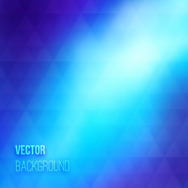 Beautiful geometric blue background