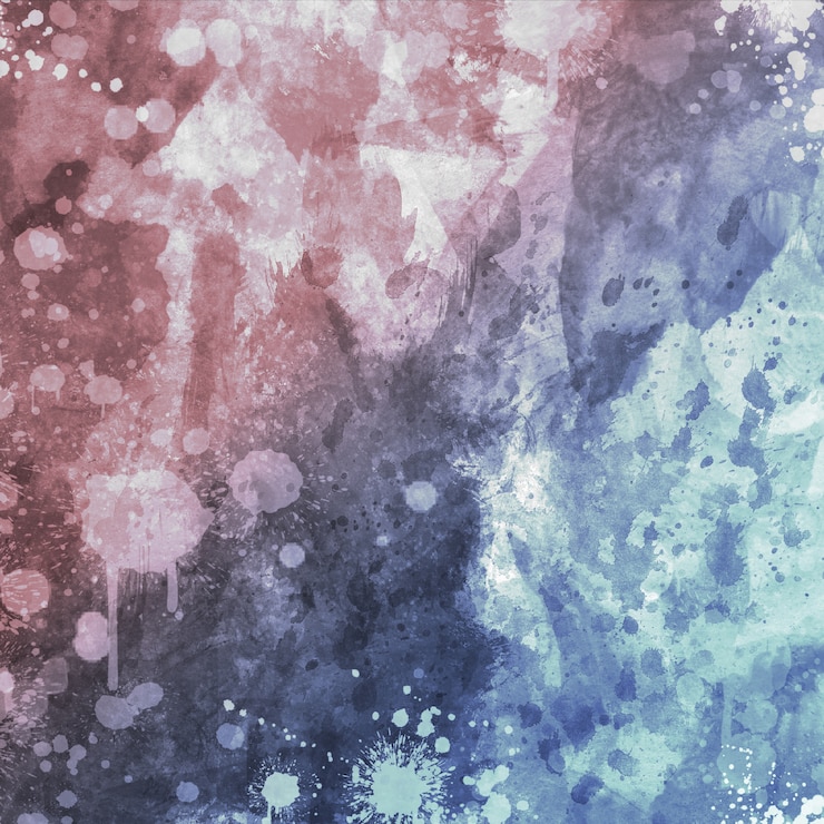 Ücretsiz Vektör beautiful watercolor background with splatters