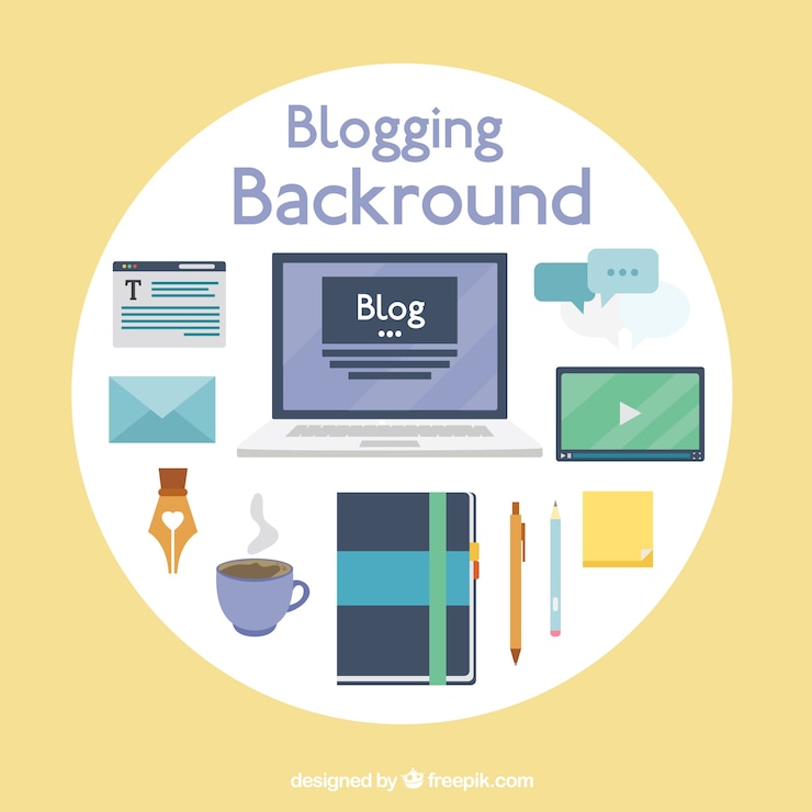 Ücretsiz Vektör blog öğesi koleksiyonu