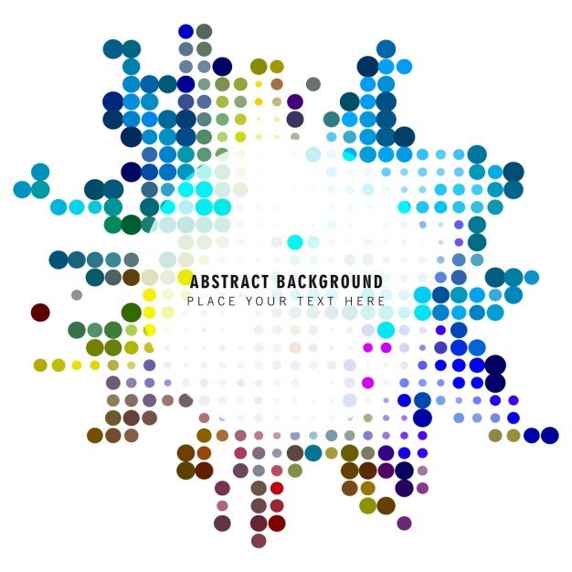 colorful dots background