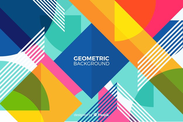 colorful geometric background
