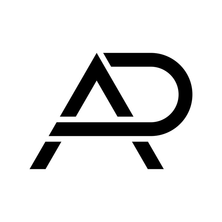 Ücretsiz Vektör creative letter a p logo design