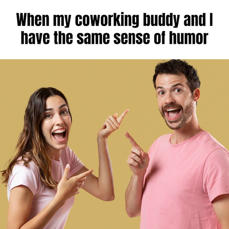 Ücretsiz Vektör creative simple coworking meme