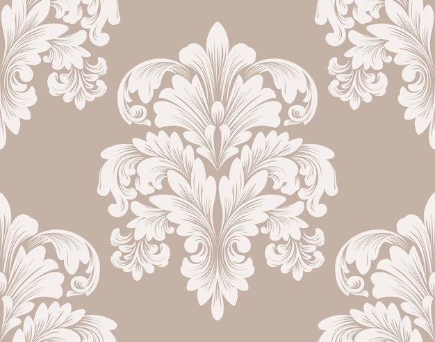 damask seamless pattern element