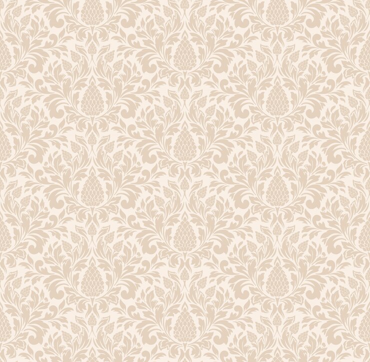 Ücretsiz Vektör damask styled ornamental pattern