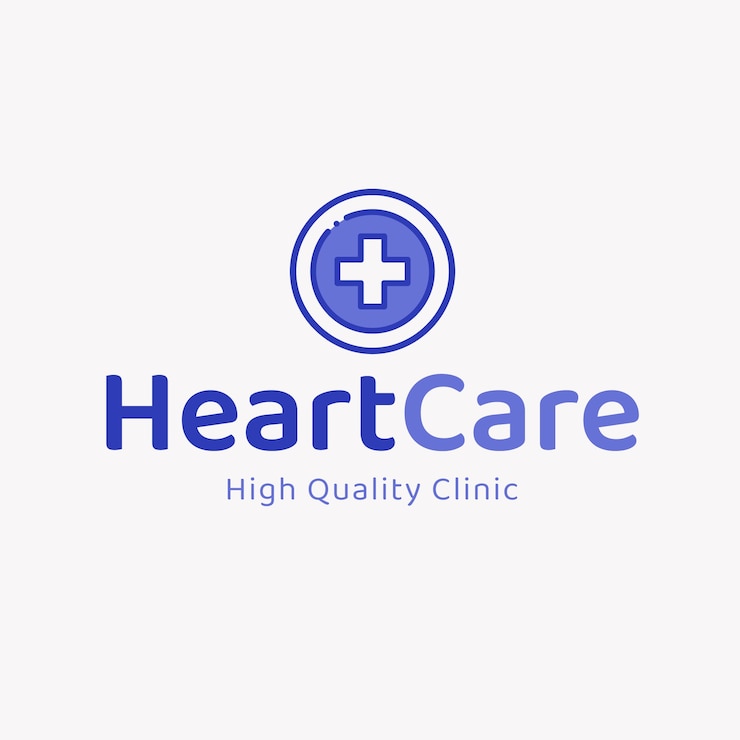 Ücretsiz Vektör doktor ofisi logo şablonu