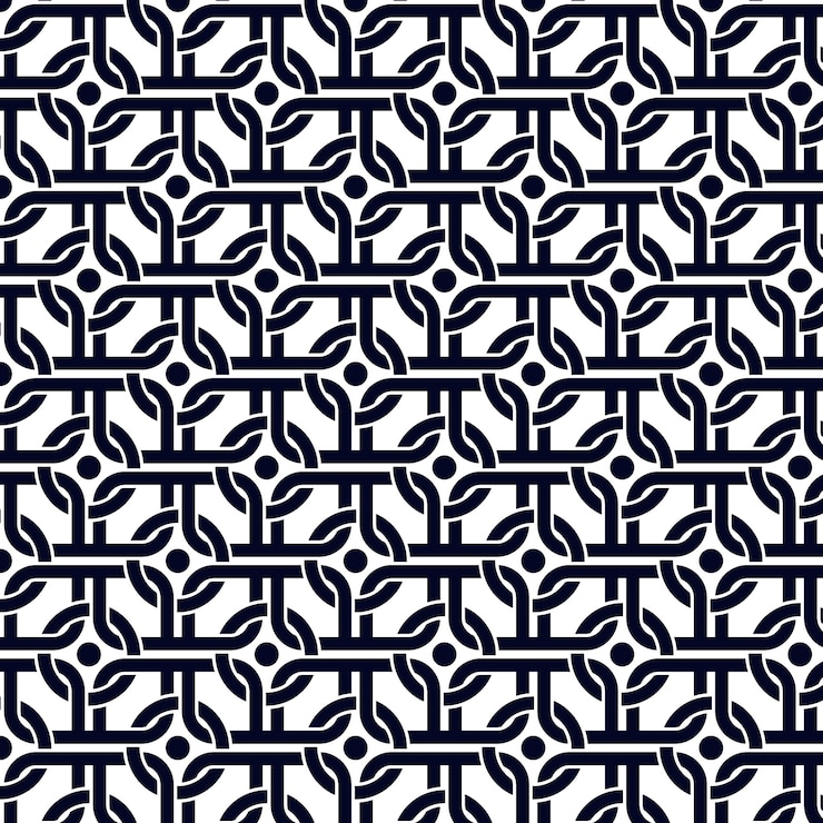 Ücretsiz Vektör düz design tek renkli desen