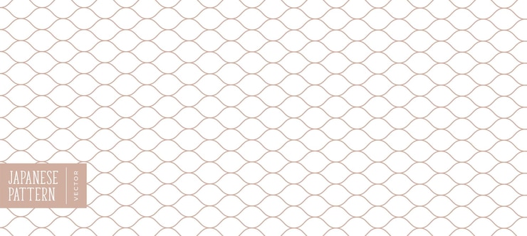 Ücretsiz Vektör eastern cultural japanese pattern banner with oriental texture