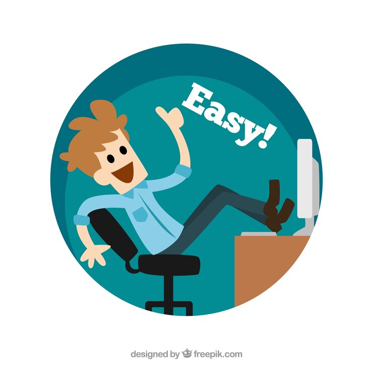Ücretsiz Vektör easy work