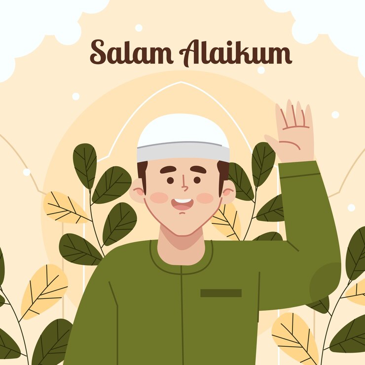 Ücretsiz Vektör el çizimi düz tasarım salam illüstrasyonu