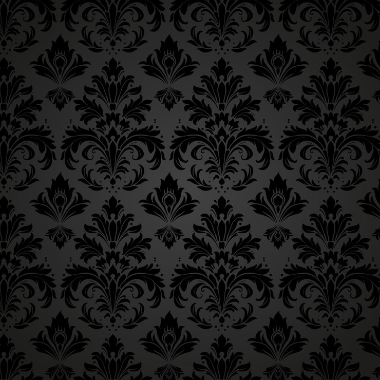 Ücretsiz Vektör elegant damask style pattern background