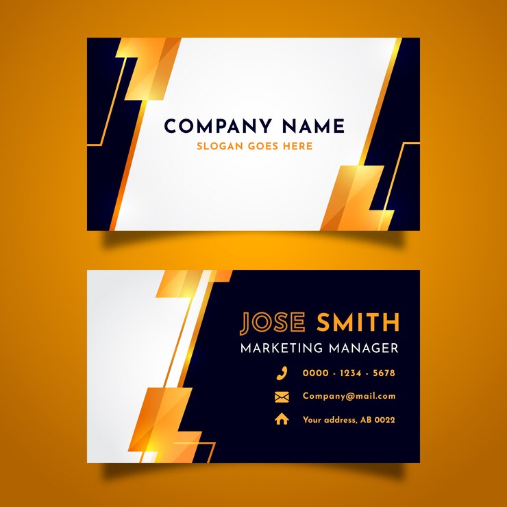 Ücretsiz Vektör elegant luxury business card