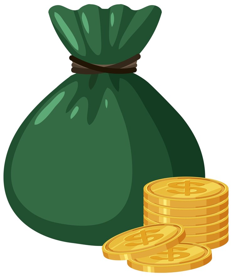 Ücretsiz Vektör financial growth and wealth illustration