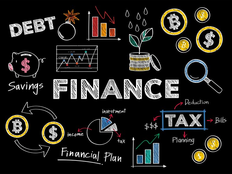 Ücretsiz Vektör finans ve finansal performans konsepti illüstrasyonu