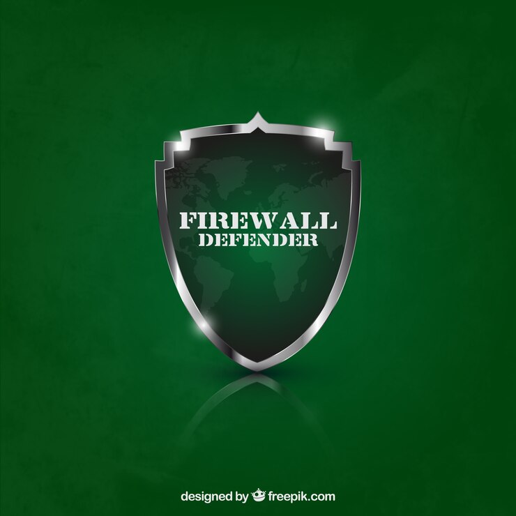 Ücretsiz Vektör firewall defender shield