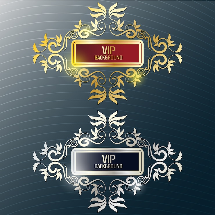 Ücretsiz Vektör gold and silver background design