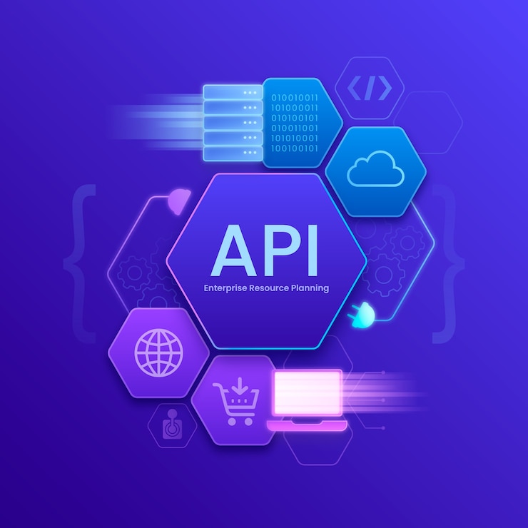 Ücretsiz Vektör gradient api illustration