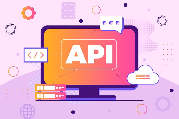 Ücretsiz Vektör gradient  api illustration