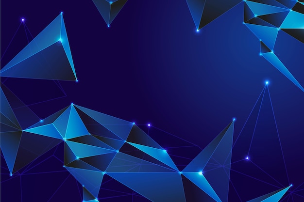 gradient futuristic background with connection concept