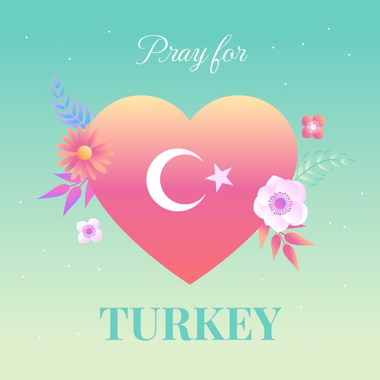 Ücretsiz Vektör gradient illustration for the earthquake in turkey