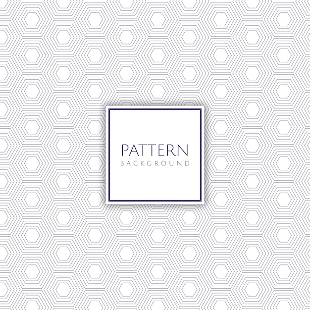 Hexagonal pattern background