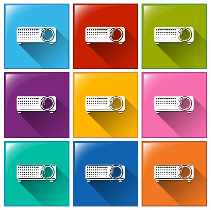 Ücretsiz Vektör icons that shows directing a movie