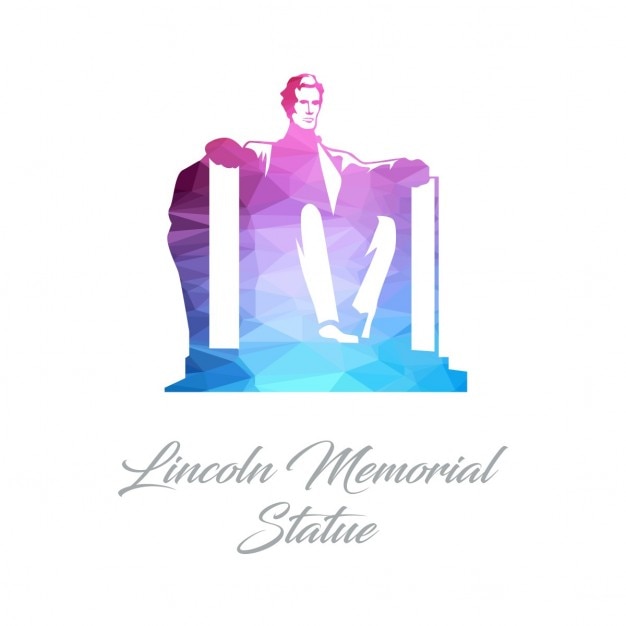 lincoln memorial, polygonal
