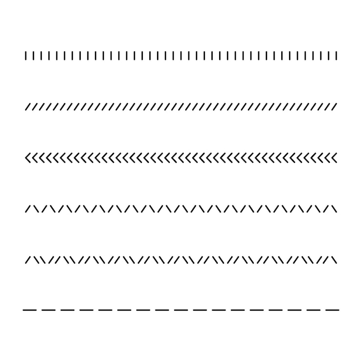 Ücretsiz Vektör line borders set