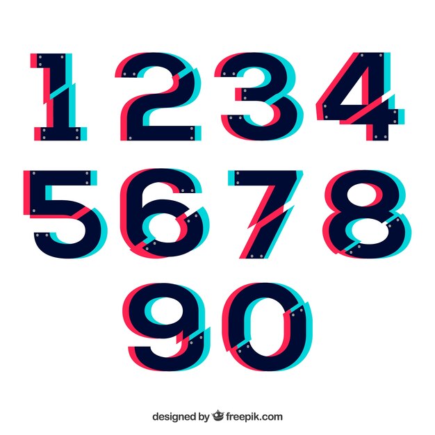 Modern number collection
