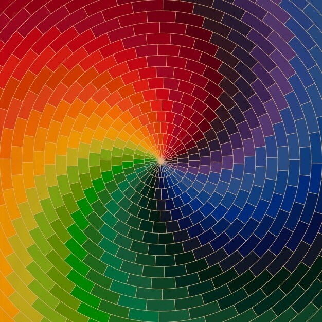 Ücretsiz Vektör multicolor abstract background design