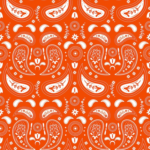 paisley bandana pattern