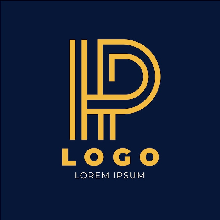 Ücretsiz Vektör profesyonel hp logotip şablonu
