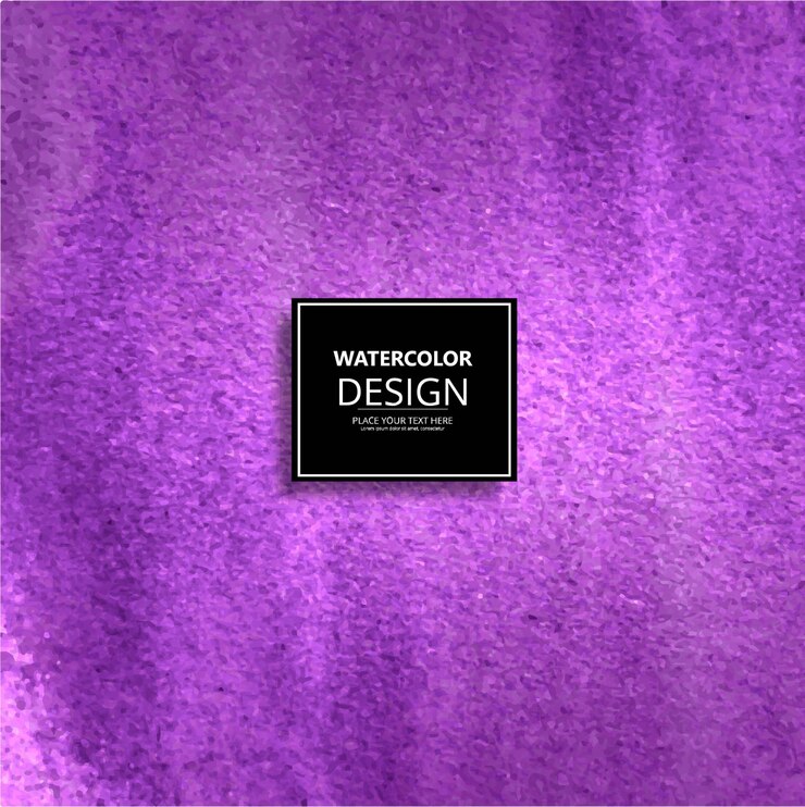 Ücretsiz Vektör purple watercolor background texture