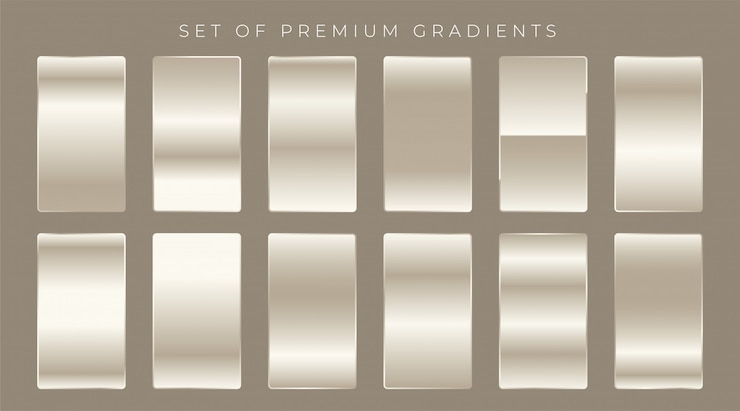 Ücretsiz Vektör shiny gradients set background design