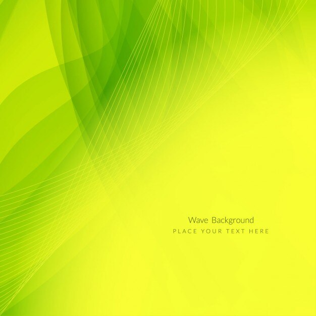 soft wavy green background
