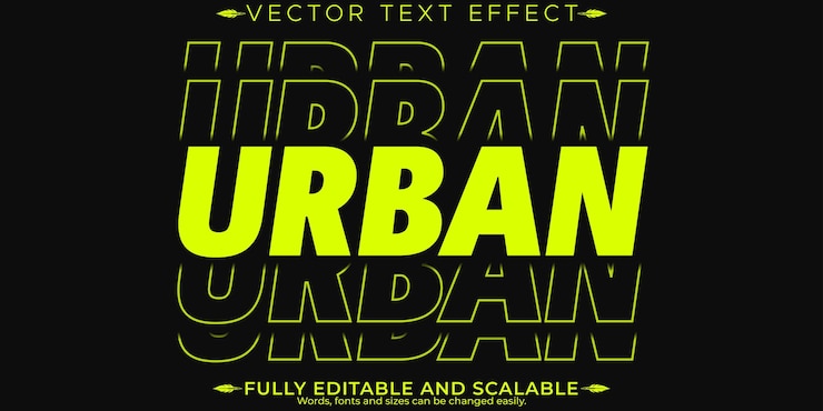 Ücretsiz Vektör sport text effect editable stylish and gym text style